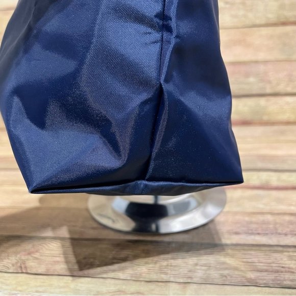 Longchamp Le Pliage Small Blue Tote - Picture 9 of 11